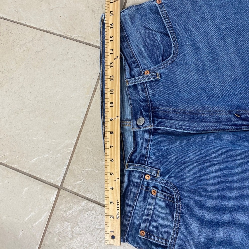 Levi Strauss 550 Mens Jeans W36 L32 Relaxed Fit Blue Denim - Picture 4 of 8